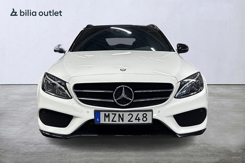 Bild 4 av Mercedes-Benz C 220 T d Plus AMG Line/Panorama/Motorvärmare/Dragkrok