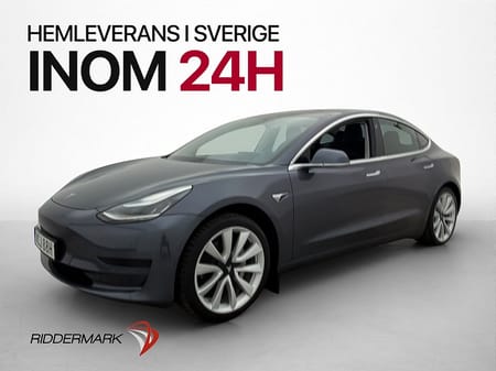 Tesla Model 3 Standard Range Plus Svensksåld Panorama Kamera