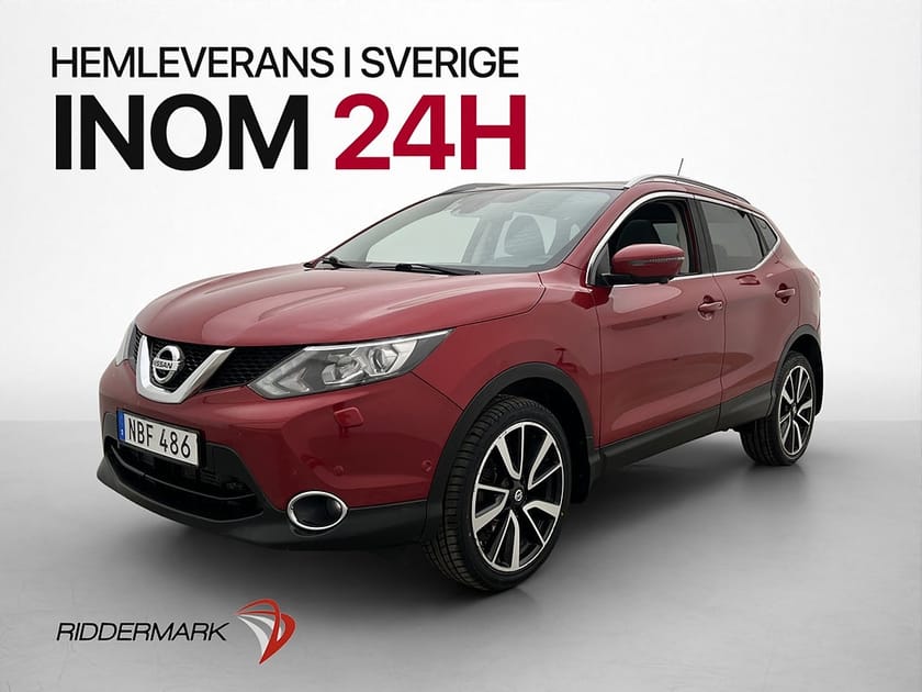 Bild 3 av Nissan Qashqai 1.2 DIG-T Tekna Pano 360° Navi Läder BLIS