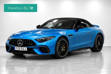 Mercedes-Benz AMG SL 63 4MATIC+ 4M+ Massage Burmester HUD Kolfiber 585hk