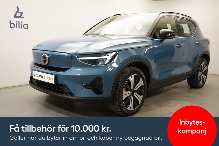 Bild 1 av Volvo XC40 Recharge Core Edition, Dragkrok, Baklucka elmanövrerad