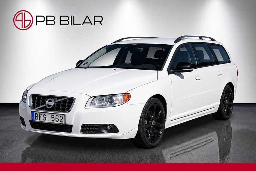 Bild 1 av Volvo V70 T4 180hk Black Edition Sportchassi Drag  2 Ägare