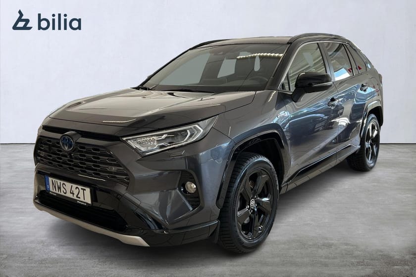Bild 1 av Toyota RAV4 Hybrid AWD-i 2,5 Elhybrid E-CVT Style JBL Teknikpaket Drag