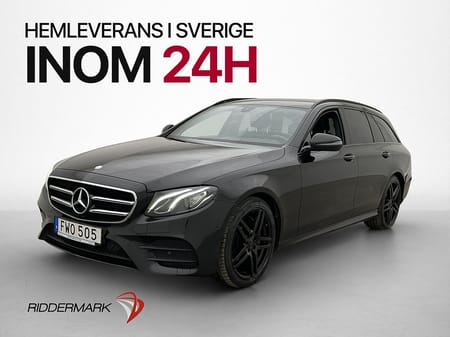 Mercedes-Benz E 220 T d 194hk AMG B-Kamera D-Värm  Navi Drag