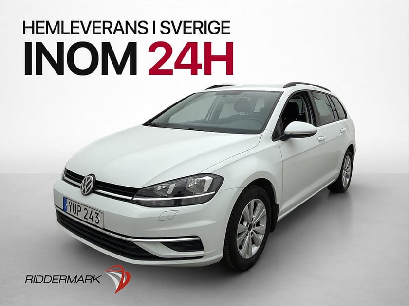 Bild 1 av Volkswagen Golf Sportscombi SC TSI 110hk M/K-värmare CarPlay Adapt-Fart
