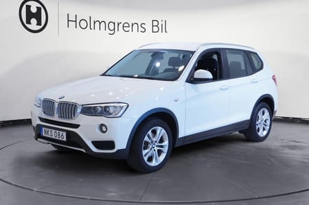 BMW X3 xDrive35d Steptronic 313hk Navi Dragkrok PDC Fram Bak