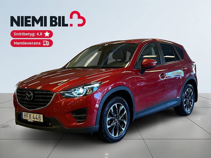 Bild 1 av Mazda CX-5 2.2 Optimum AWD 175hk Drag/BOSE/MoK-Värm/SoV-Däck/Navi
