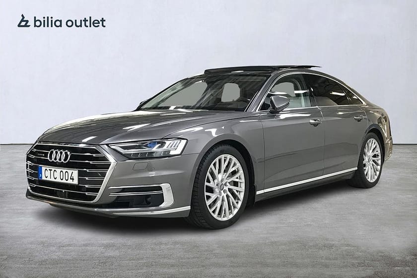 Bild 1 av Audi A8 55 TFSI quattro 3.0 V6 340hk Massage HuD Luftfjädr
