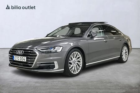 Audi A8 55 TFSI quattro 3.0 V6 340hk Massage HuD Luftfjädr