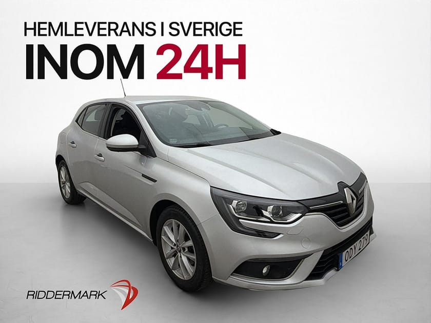 Bild 1 av Renault Mégane 132hk Navi P-Sensorer Bluetooth Farthållare