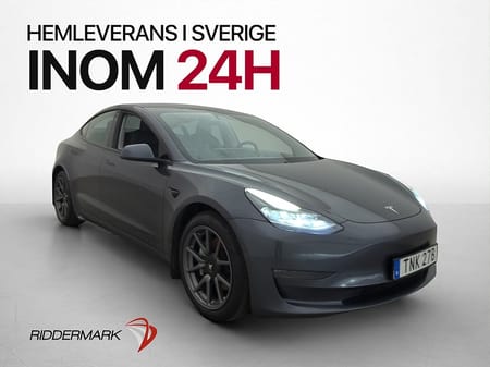 Tesla Model 3 Long Range AWD Svensksåld Pano Värmepump Navi