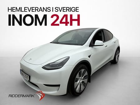 Tesla Model Y Long Range AWD 514hk Pano Skinn AP 1-Brukare