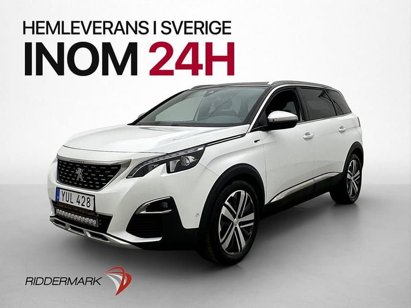 Bild 3 av Peugeot 5008 2.0 181hk GT 7-Sits Panorama B-Kamera CarPlay