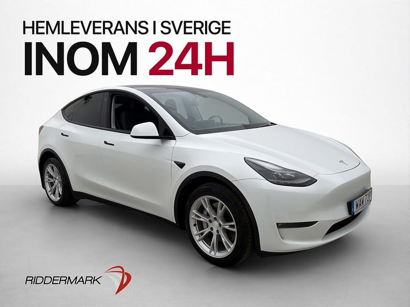 Bild 1 av Tesla Model Y Long Range AWD Dragkrok Svensksåld MOMS