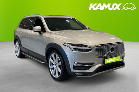 Volvo XC90 Inscription D5 AWD Geartronic, 225hk Pano B/W 360 Skinn 7sits Drag HuD CC paket