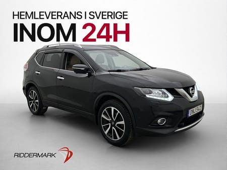 Nissan X-Trail 7 Seats 1.6 130hk Tekna 7-Sits Pano 360° Skinn Drag