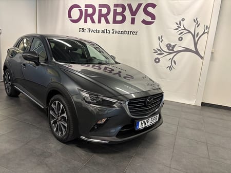 Mazda CX-3 2.0 SKYACTIV-G AWD 150Hk Optimum, Drag, V-hjul, Värmare