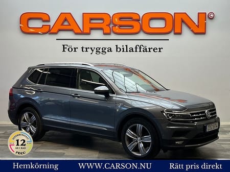 Volkswagen Tiguan Allspace 7-sätes 7-sits 2.0 TSI 4M Carplay Navi Värmare Drag