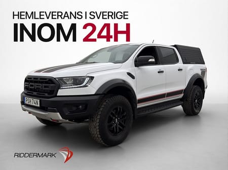 Ford Ranger Raptor 213hk 4WD Värm Drag Kamera Kåpa Diff MOMS