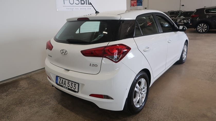 Bild 4 av Hyundai i20 1.2 Comfort Nyservad SoV