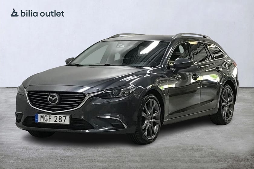 Bild 1 av Mazda 6 Wagon 2.2 Optimum AWD 175hk Navi Drag HuD BOSE B-kam