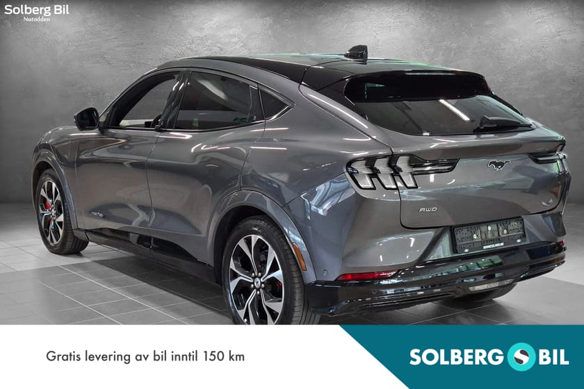 Bilde 5 av Ford Mustang Mach-E Long Range AWD Range/540km/Awd/Pano/360/ACC/Rattvarme++