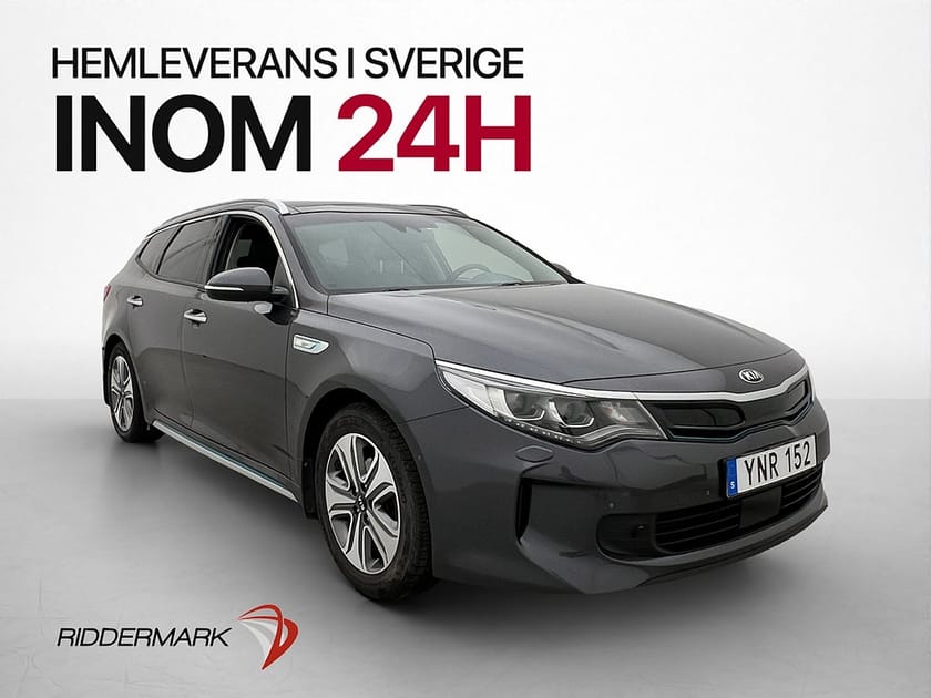 Bild 1 av Kia Optima Sport Wagon Plug-in Hybrid Advance Plus Pano H/K Värmare Drag