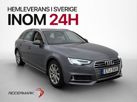 Audi A4 Avant 40 TDI quattro 190hk Värmare Kamera Drag Skinn