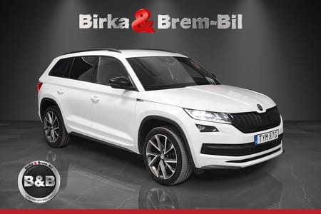 Škoda Kodiaq 7-Seater Skoda 7-sits 2.0 TSI 4x4 Sportline, drag, värmare, 190hk
