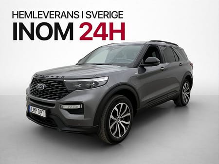 Ford Explorer Plug-In Hybrid 457hk AWD ST-Line 7-Sits Pano 360° B&O
