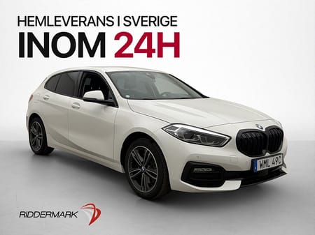 BMW 118i 140hk Sport line Sensorer Rattvärme MOMS