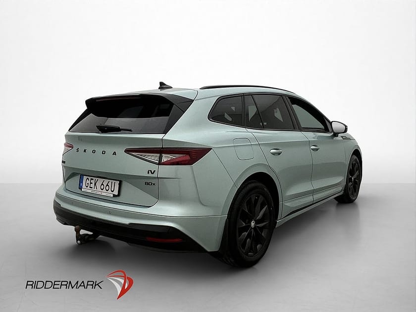 Bild 5 av Škoda Enyaq iV 80x Skoda 265hk Sportline Pano Dragkrok Värmare Kamera
