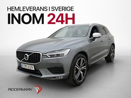 Volvo XC60 D4 AWD R-Design Pano HUD 360° Värm Skinn Drag