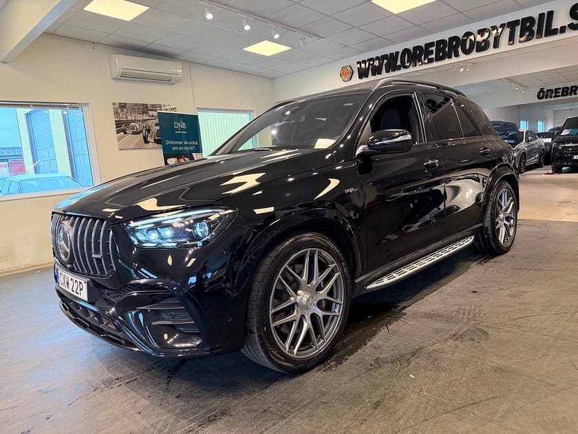 Bild 2 av Mercedes-Benz AMG GLE 53 HYBRID 4MATIC+ Panu HUD Drag Gps Värmare SE SPEC