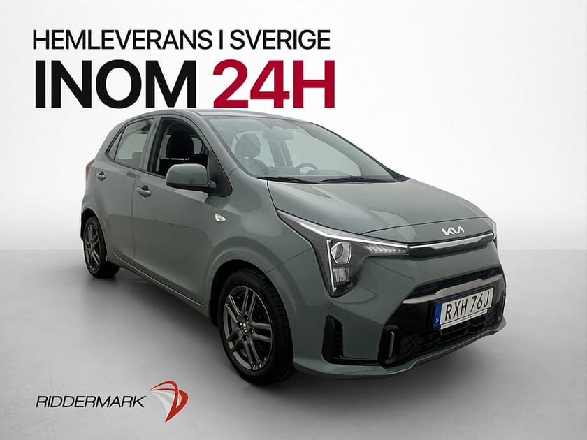 Bild 1 av Kia Picanto 1.0 MPI Kamera CarPlay Rattvärme En-Brukare MOMS