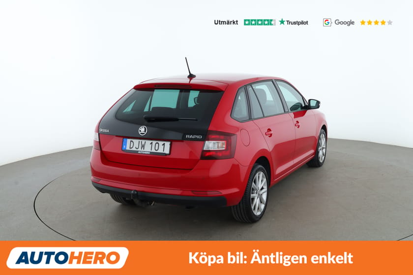 Bild 5 av Škoda Rapid Spaceback 1.0 TSI / Drag, PDC, Carplay