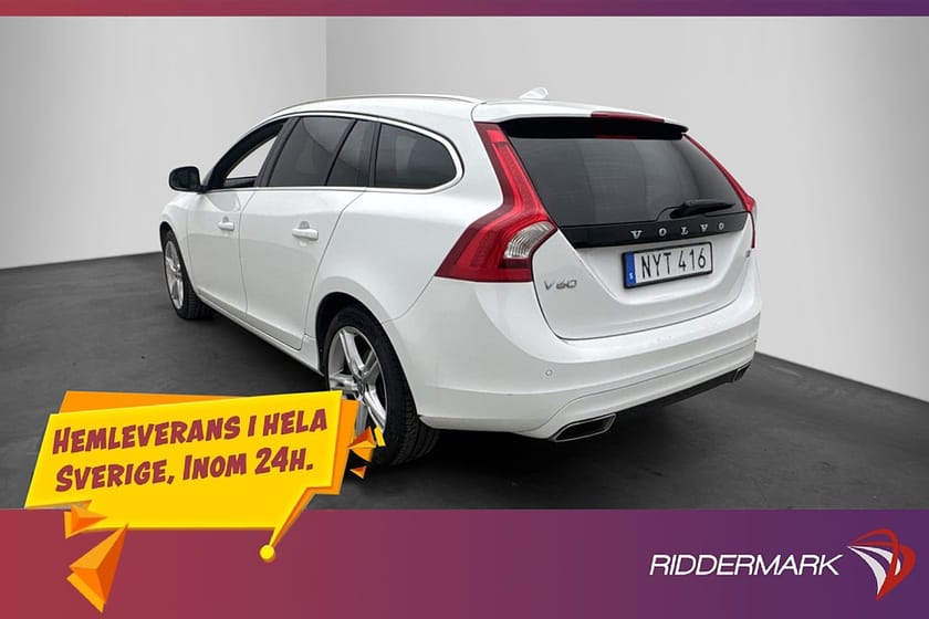 Bild 5 av Volvo V60 D4 AWD 190hk Summum Värmare Skinn Rattvärme
