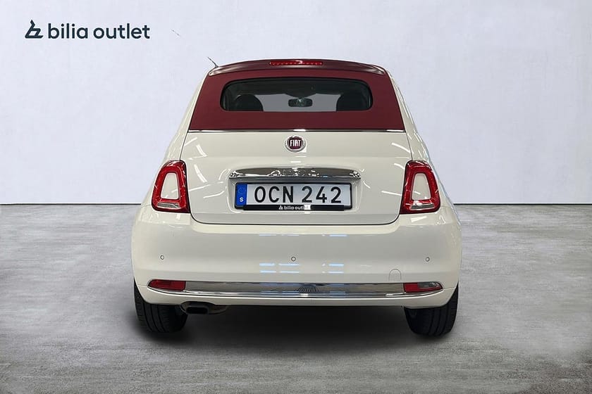 Bild 5 av Fiat 500C 1.2 8V Lounge 69hk Cab Sensorer Bluetooth