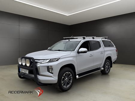 Mitsubishi L200 Dubbelhytt Premium 2.2 4WD M/K-Värm Drag Diff 360° MOMS