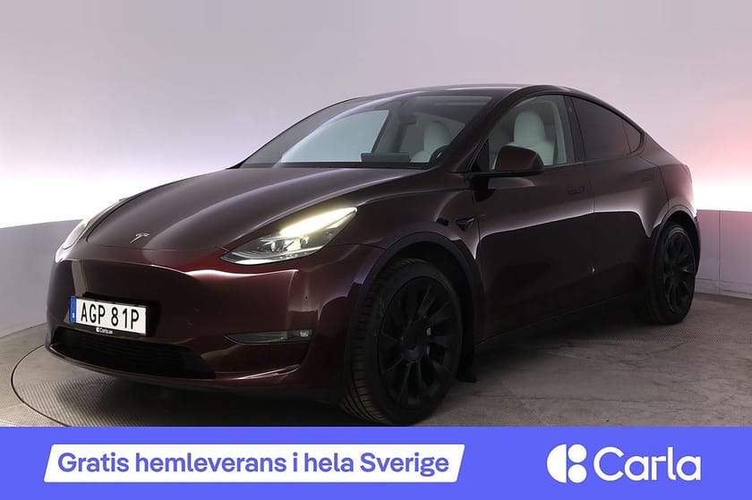 Bild 1 av Tesla Model Y Long Range AWD Uppg.Autop. 20" Panorama Drag