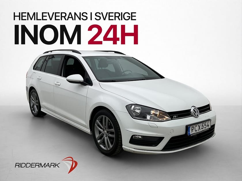 Bild 1 av Volkswagen Golf Sportscombi 1.4 150hk R-Line B-kamera CarPlay  0.51l/mil