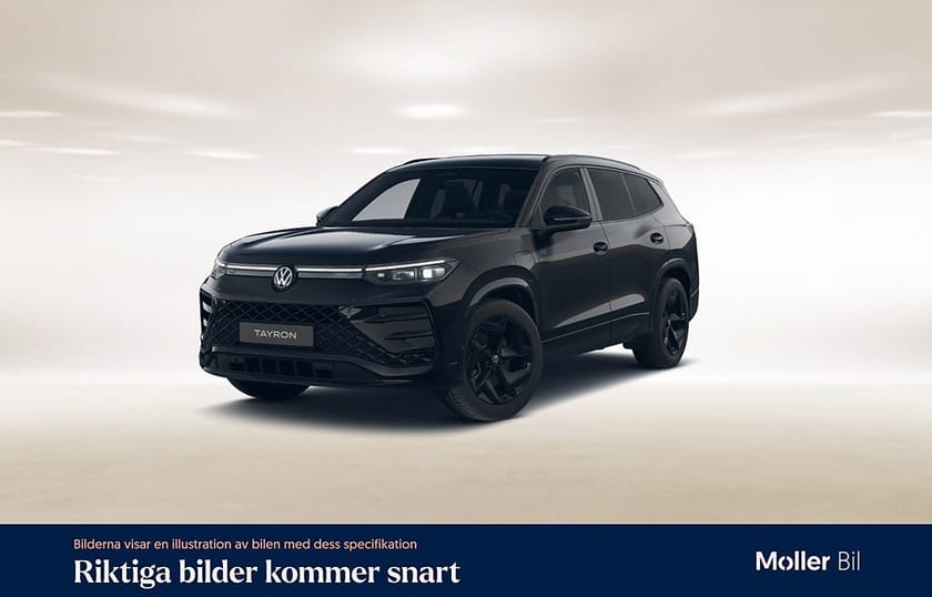 Bild 1 av Volkswagen Tayron eHybrid R-LINE 1.5 272hk. Dragkrok, Värmare, Black
