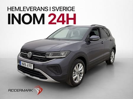 Volkswagen T-Cross 1.0 TSI 95hk Life Cockpit CarPlay