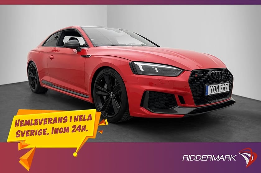 Bild 3 av Audi RS 5 Coupé RS5 Q 450hk Keramiska B&O HUD Massage Kolfiber