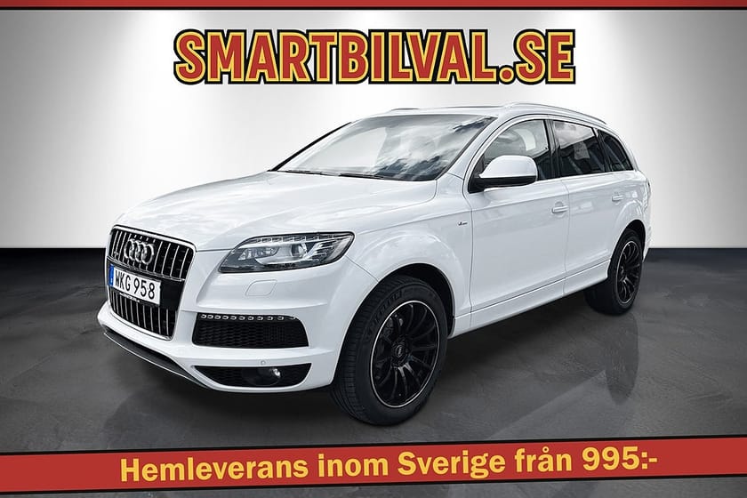 Bild 1 av Audi Q7 3.0 TDI V6 Quattro S Line Pano Värmare