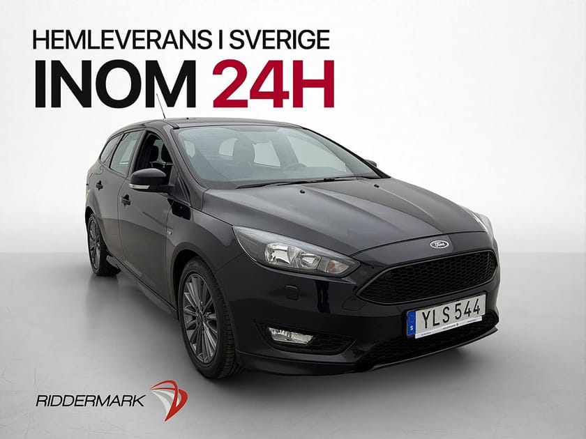 Bild 1 av Ford Focus Kombi 1.0 EcoBoost 125hk ST-Line Sensorer Farthållare