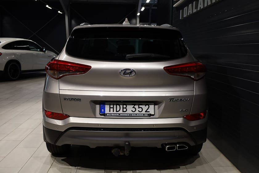 Bild 5 av Hyundai Tucson 1.6 T-GDI AWD DCT 177hk Dragkrok/M-värmare/SoV-hjul