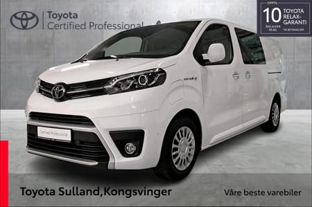 Toyota Proace Electric Velholdt I Tilhengerfeste I Garanti L2