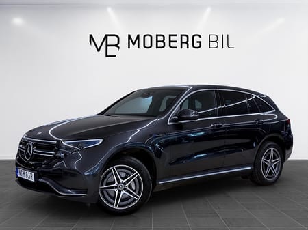 Mercedes-Benz EQC 400 4MATIC 408hk Helg på Moberg! AMG Navi B-Kamera Drag