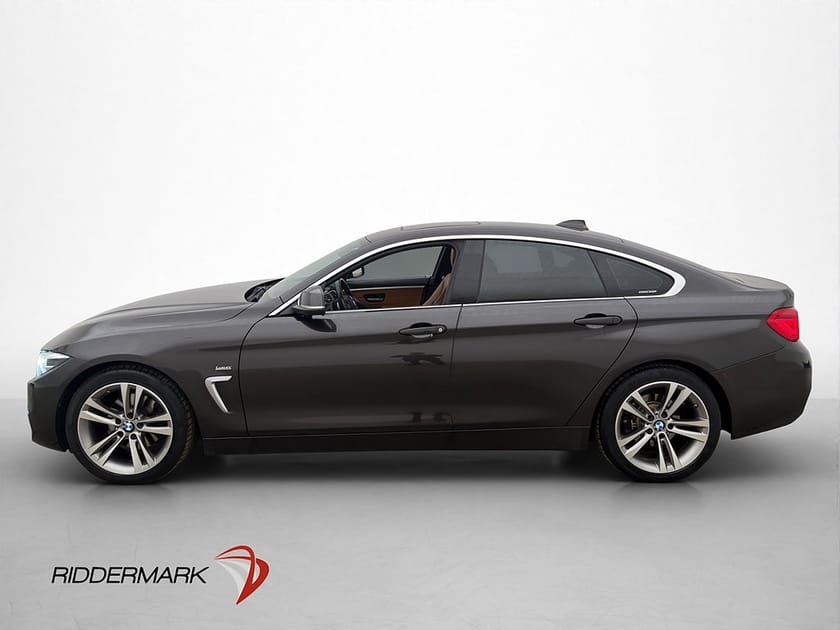 Bild 4 av BMW 420d Gran Coupé 420 GC Luxury Line Taklucka H/K HuD Skinn Navi Drag